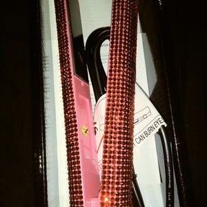 Crystal flat iron